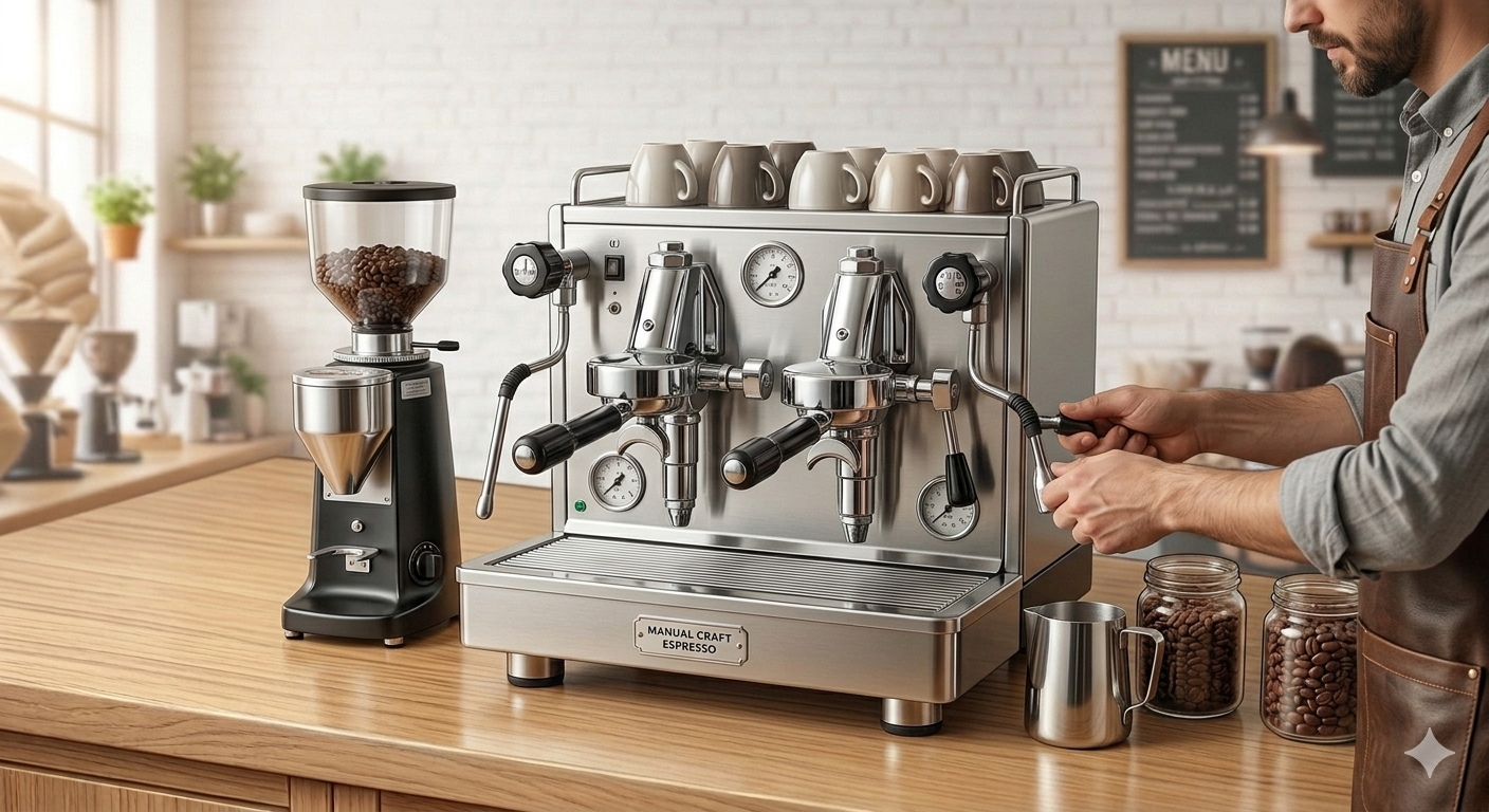 Mesin Espresso Semi-Otomatis